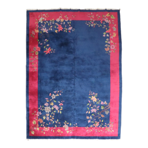 Antique Chinese Art Deco Rug, 8'10'' X 11'7''
