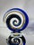 1970s Murano Sommerso Spiral Glass Sculpture, 1970s For Sale - Image 5 of 12