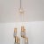 1960s Cascade Lamp with Six Pendulums by Gebr. Leclaire & Schäfer, 1960s For Sale - Image 5 of 16