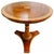 Elevate your space with the timeless elegance of this vintage Ethan Allen round accent table. True to the brand's legacy...
