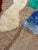 Contemporary Moroccan Mrirt Wool Rug, Handwoven Abstract Berber Area Rug, Organic Modern Designer Carpet, 89" X 118" For Sale - Image 10 of 11