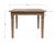 Farmhouse Vermont Farm Table for Chairish Turned Leg Dining Table in Ash Dark Brown, 40x118 For Sale - Image 3 of 6