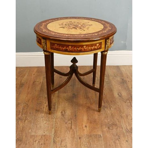 Louis XVI French Side Table For Sale - Image 9 of 9