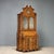 Walnut and Burl Walnut Trumeau, Italy, 1900s For Sale - Image 12 of 12