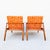 Restored 1960s Mid Century Modern Studio Crafted Oak Lounge Chairs For Sale - Image 14 of 18