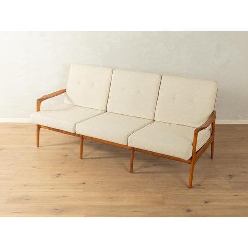 Vintage Teak Three-Seater Sofa, 1960s For Sale - Image 10 of 10