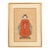 Chinese Portrait of a Seated Official Gouache For Sale