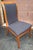 Biedermeier Set of Eight Hickory White Maple and Black Upholstered Dining Chairs For Sale - Image 3 of 14