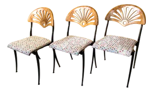 Coro Chairs by Luigi Origlia for Origlia, Set of 3