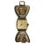 Gold 1970s Western Watch Sterling Silver Leather Band For Sale - Image 8 of 18