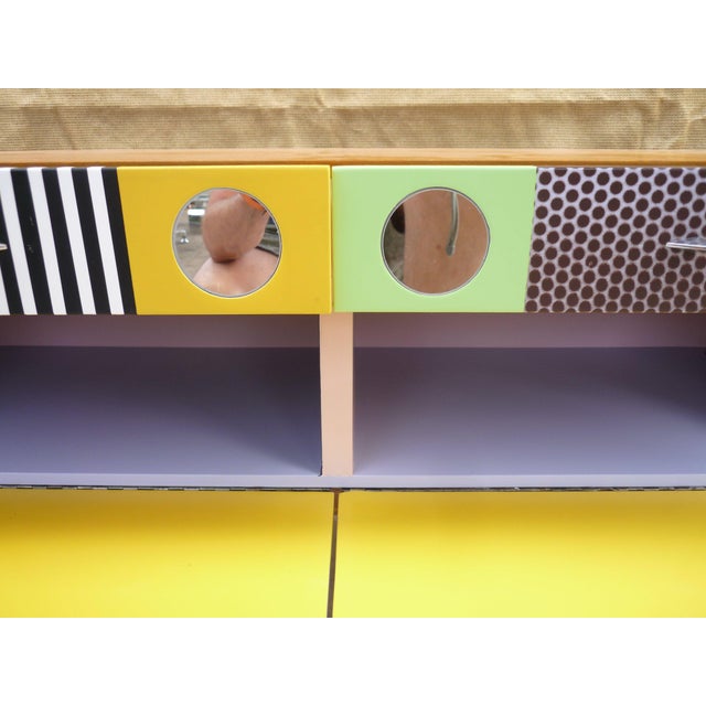 Small Vintage Low Sideboard, 1960s For Sale - Image 9 of 12