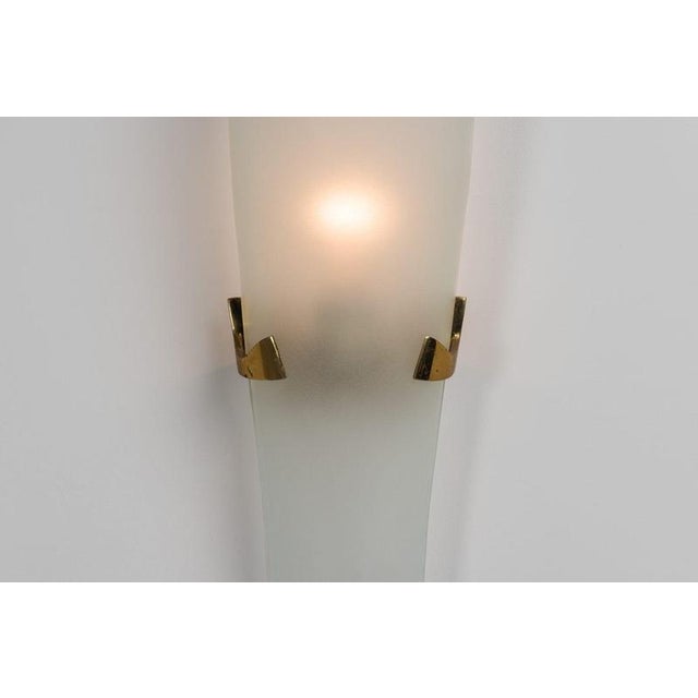 Metal Model 1636 Sconce attributed to Max Ingrand for Fontana Arte, Italy, 1960s For Sale - Image 7 of 15