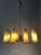 Chandelier in Brass with Fiber Glass Shades by Rupert Nikoll, Austria, 1962 For Sale - Image 11 of 15