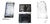 Pair of David Howell Design Face Fabricated Solid Steel Book Shelf Items, Attributed For Sale