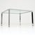 Late 20th Century Mid-Century Modern Italian Bauhaus Square Coffee Table in Chrome and Glass, 1980s For Sale - Image 5 of 16