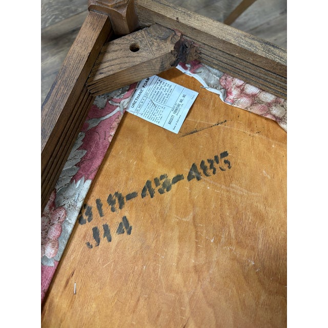 Vintage Bassett Spanish Mediterranean Italian Neoclassical Style Dining Chairs For Sale - Image 16 of 18