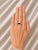 Modern Late 20th Century 14K Yellow Gold Lapis Lazuli Diamond Mens Unisex Ring, Size 11 For Sale - Image 3 of 3