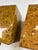 Vintage Yellow Ceramic Foo Dog Lamps - A Pair For Sale - Image 10 of 12