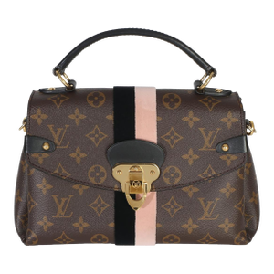 Black Pink Monogram Canvas Georges BB