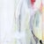 Textile Big Hats and Cocktails - Original Figurative Mixed Media Acrylic Painting on Canvas by Kellie Newsome For Sale - Image 7 of 9