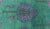 Late 19th Century Irish Arts & Crafts Vintage Forest Green Rug By C.F.A. Voysey (Fragment) For Sale - Image 5 of 8