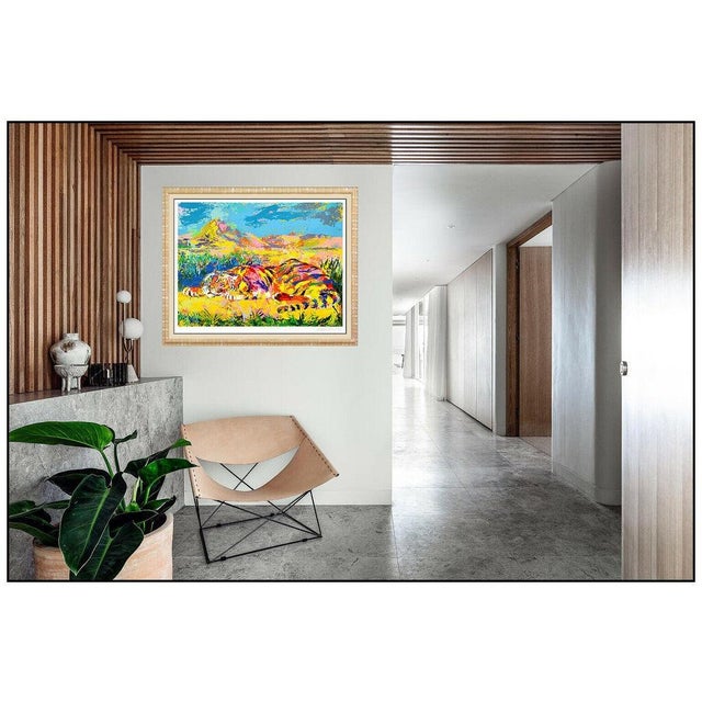 Message us to inquire about custom framing options! (Included for free with every purchase) LeRoy Neiman Large and...