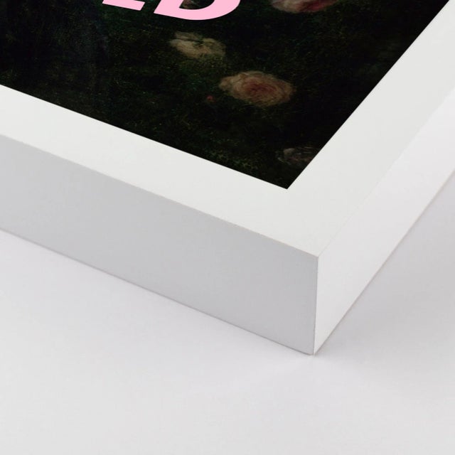 DESCRIPTION: Understated is Overrated by Lara Fowler in White Framed Paper, Small Art Print SPECIFICATIONS: Type: Framed...