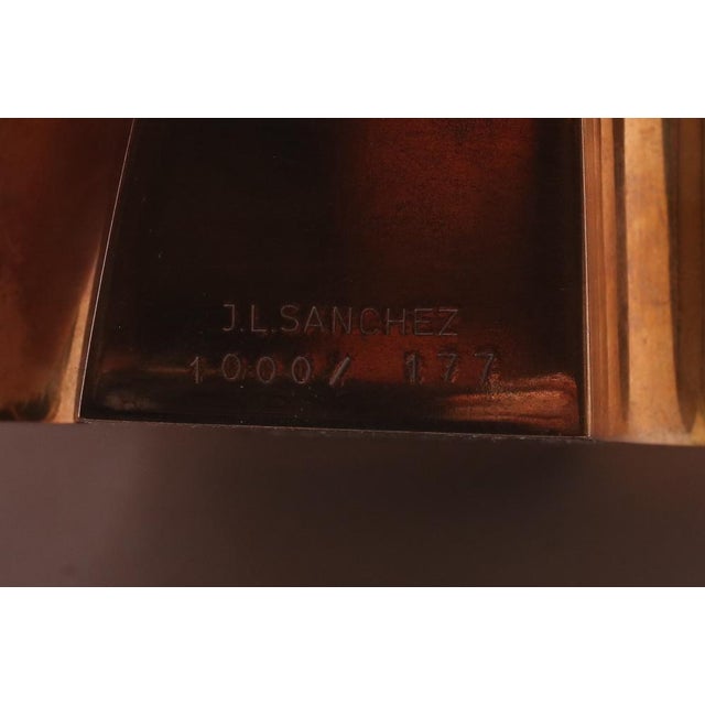 José Luis Sanchez (Spain, 1926-2018). José Luis Sanchez, a signed and numbered 1000/177 bronze sculpture. Fantastic...