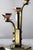 Art Deco 3-Armed Candlesticks in Brass, 1920s, Set of 2 For Sale - Image 13 of 14