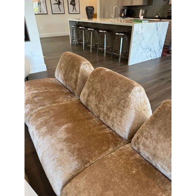 Metal Isosceles Modular Sofa Pieces For Sale - Image 7 of 18