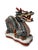 1980s Vintage Gump's Chinese Porcelain Dragon Figurine With Gold Accents For Sale - Image 5 of 9
