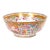 Antique 18th Century Chinese Export Porcelain Famille Rose Punch Bowl For Sale