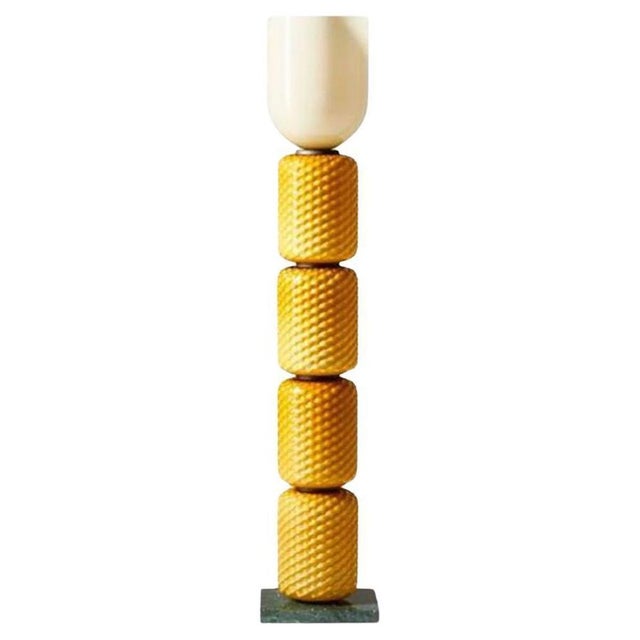 Mid-Century Modern Ficupala Floor Lamp in Blown Glass and Marble by Cassina For Sale - Image 16 of 16