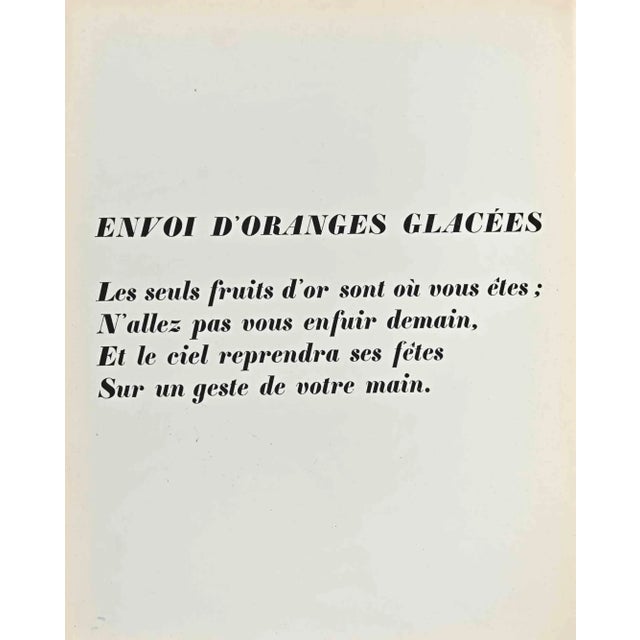 Jewel Case is a vintage lithograph realized after Raoul Dufy in 1920. Good conditions. Edition of 110. Not signed and not...