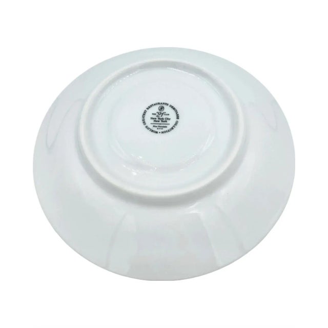 Ceramic "21" Club New York Nyc Demitasse Coffee Espresso Cup & Saucer For Sale - Image 7 of 12