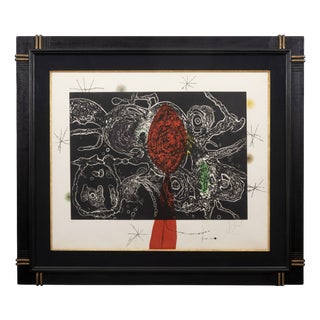 Joan Miró, Espriu - Miró II, 1975, Etching and Aquatint with Carborundum For Sale