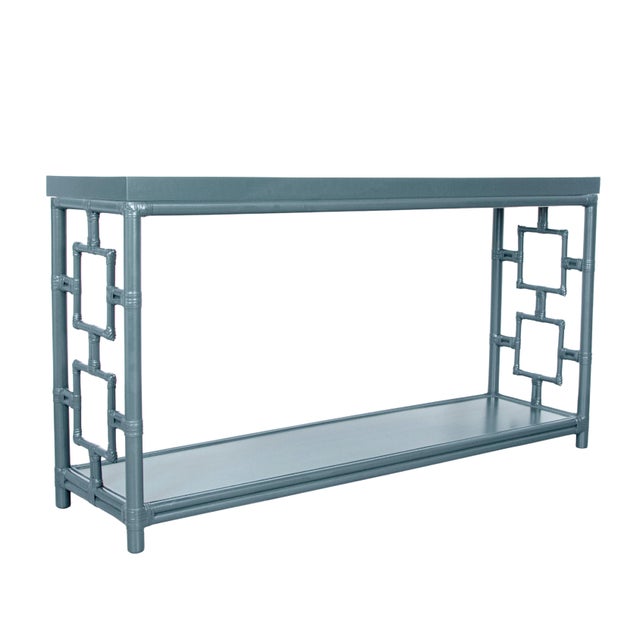 Sobe Console, Regatta Blue For Sale In West Palm - Image 6 of 6
