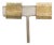 Vintage 1980 Signed Napier Ad Piece Goldtone Square Clip Earrings-2 Pieces For Sale