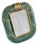Light Green Filigree Murano Glass Frame, 2000s For Sale