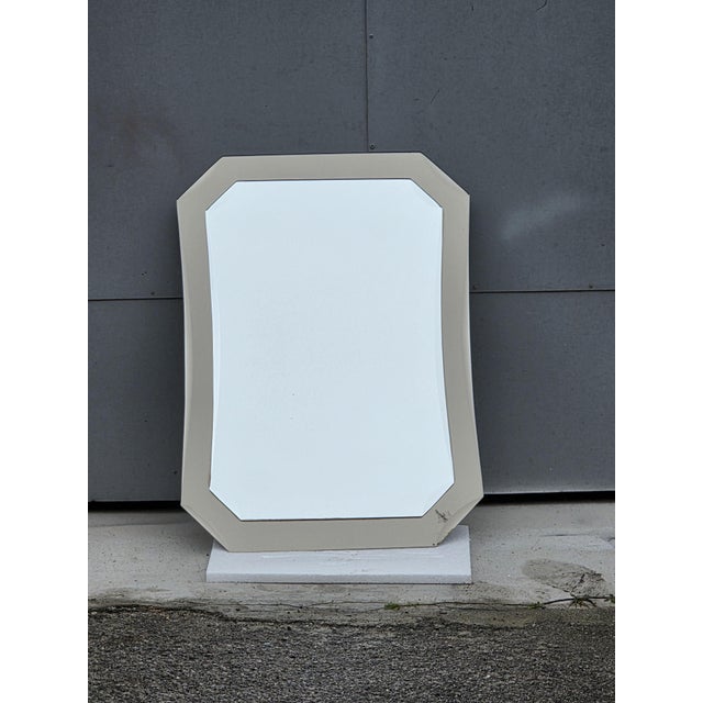 Italian Octagonal Mirror from Veca, 1960s For Sale - Image 6 of 6