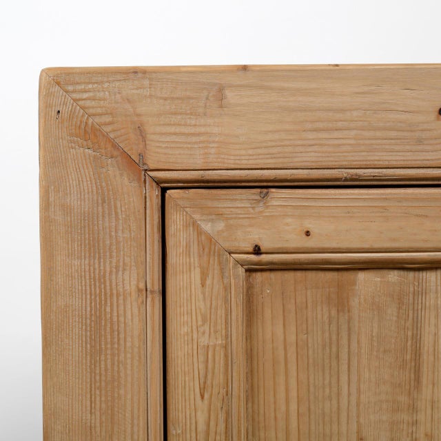 Capri Four-Door Tall Sideboard - Weathered Natural For Sale - Image 10 of 10