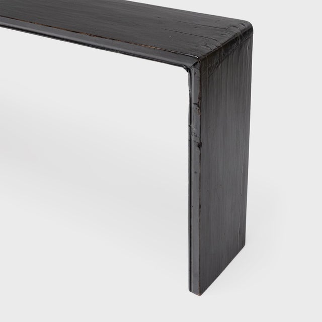 19th Century Chinese Lacquered Ribbon Table, C. 1850 For Sale - Image 5 of 5