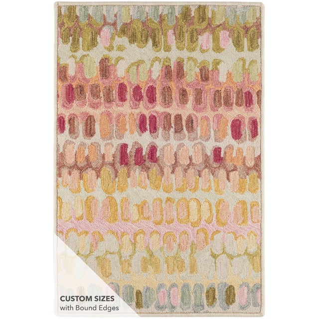 Dash & Albert by Annie Selke Paint Chip Pastel Micro Hooked Wool Rug, 2