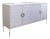 Pasargad Home Luna Sideboard with Silver Metal Frame For Sale