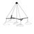 Wood Emily Group of Five Pendant Light in White Semi-Matte by Daniel Becker for Moss Objects For Sale - Image 7 of 7