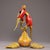 This striking incense burner is modeled as a pair of parrots perched on a gnarled branch atop a double-gourd base. The...