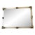 Glass Italian Venetian Torciglione Torchon Murano Glass Wall Mirror by Simoeng for Simoeng For Sale - Image 7 of 7