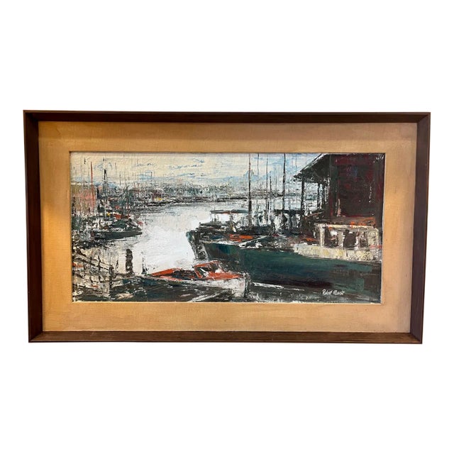 Robert Elschot Oil Painting Mid 20th Century For Sale