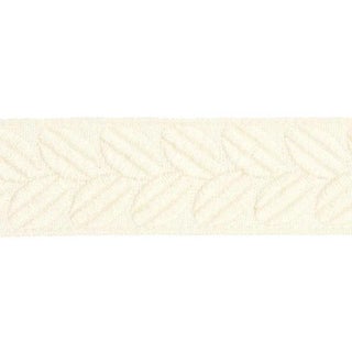 Sample - Schumacher Berkeley Tape Narrow in Ivory For Sale