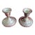 Pair of Vintage Weighted Sterling Silver Candlesticks by Mueck-Cary Co For Sale